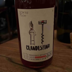 Clandestino Rosso - Sete - Vini Naturali - Emiliano Giorgi, Arcangelo Galuppi, Martina D’Alessio 