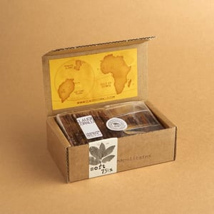 Claudio Corallo 73.5% Soft With Cocoa Nibs 160g - Flemming´s - 546426