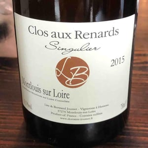 Clos aux Renards Singulier - Domaine Jousset - Lise & Bertrand Jousset 