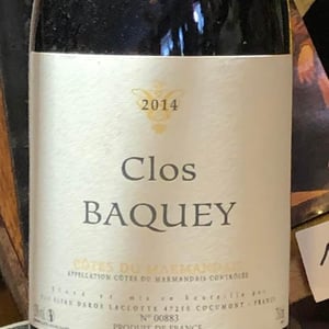 Clos Baquey - Elian Da Ros - sandrine-et-elian-da-ros