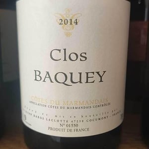 Clos Baquey - Elian Da Ros - sandrine-et-elian-da-ros