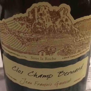 Clos Champ Bernard - Domaine Ganevat - anne-jean-francois-ganevat