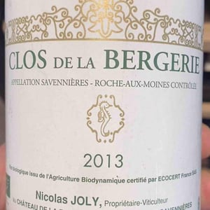Clos de la Bergerie - Château de la Roche Aux Moines - Coulée de Serrant - virginie-nicolas-joly