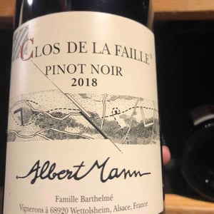 Clos De La Faille - Domaine Albert Mann - Famille Barthelmé 