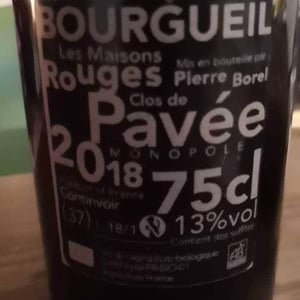 Pierre Borel Vigneron - Pierre Borel - Clos de Pavée