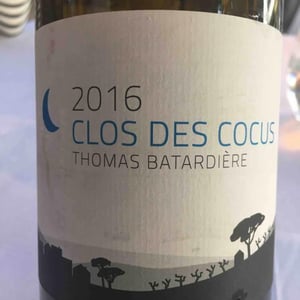 Clos Des Cocus - Batardiere - Thomas & Marie-Lise Batardière 