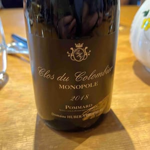 Clos Du Colombier - Huber-Verdereau - Thiébault Huber -2018