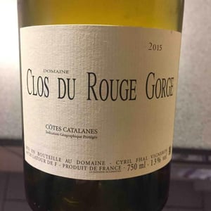Clos du Rouge Gorge Blanc 2015