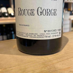 Clos du Rouge Gorge Blanc - Clos du Rouge Gorge - cyril-fhal