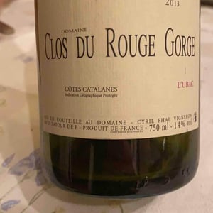 Clos du Rouge Gorge - Cyril Fhal - Clos du Rouge Gorge Rouge