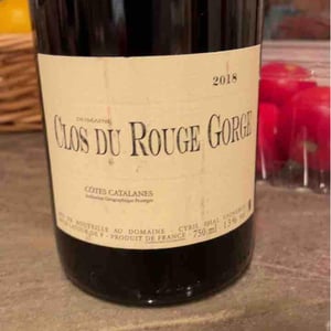 Clos du Rouge Gorge - Cyril Fhal - Clos du Rouge Gorge Rouge