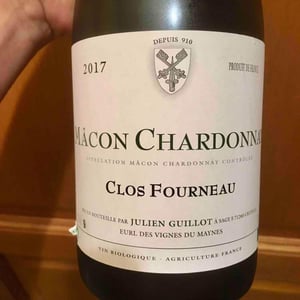 Clos Fourneau - Clos des Vignes du Maynes - Julien Guillot 