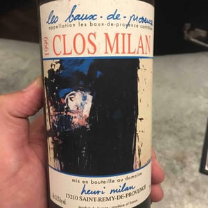 Clos Milan 1999 - Domaine Milan - Emma, Théophile & Henri Milan 