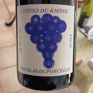 CLOS N° III - Côtes-du-Rhône - Nicolas Duponcelle - nicolas-duponcelle