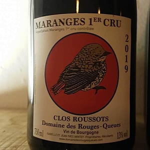 Maranges 1er Cru Clos Roussots - Domaine des Rouges-Queues - Isabelle & Jean-Yves Vantey 