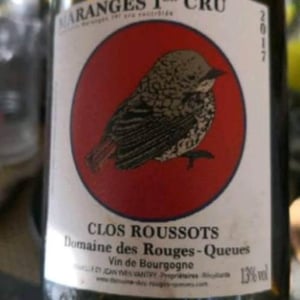 Maranges 1er Cru Clos Roussots - Domaine des Rouges-Queues - Isabelle & Jean-Yves Vantey 
