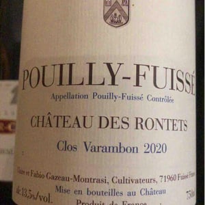 Clos Varambon - Château des Rontets - Claire & Fabio Gazeau-Montrasi 