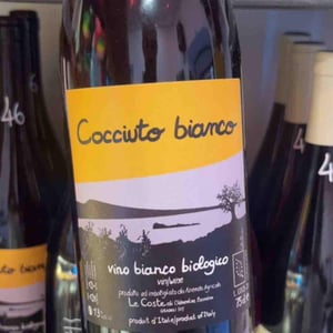 Cocciuto bianco - Le Coste - Clémentine Bouveron & Gianmarco Antonuzi -2021