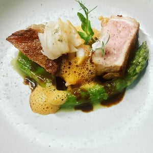 Cochon / Asperges / Langoustine - Affamés - 479805