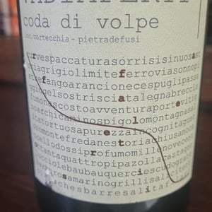 Coda di volpe - Vadiaperti - vadiaperti -2022