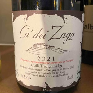 Colli Trevigiani - Ca' dei Zago - christian-zago -2021