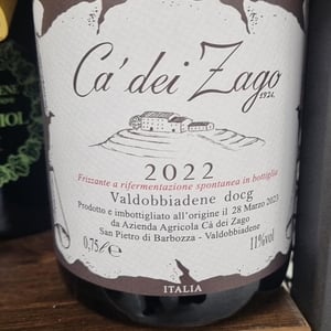 Colli Trevigiani - Ca' dei Zago - Christian Zago -2021