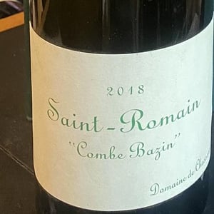 Saint-Romain "Combe Bazin" - Domaine de Chassorney - frederic-cossard