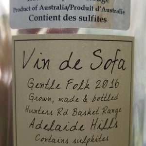 Vin de Sofa - Gentle Folk Wines - gareth-rainbo-belton