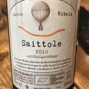 Cantina Ribelà - Chiara Bianchi & Daniele Presutti - Saittole