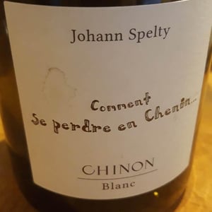 Comment Se Perdre En Chenin - Carroi Portier - johann-spelty