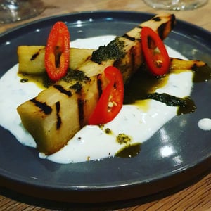 Confit Parsnip, Coriander Salsa, Labneh - L’Atitude 51 Wine Cafe - 619442