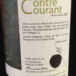 Contre Courant - Domaine de l'Alezan - Remi & Patricia Bonneton 