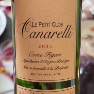 Le Petit Clos - Corse figari - yves-canarelli -2021