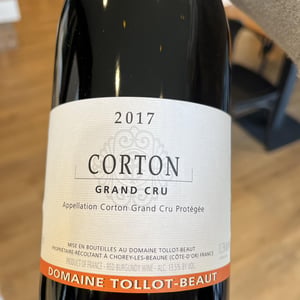 Corton Grand Cru - Domaine Tollot-Beaut - alexandre-tollot-aurelie-beaut -2017