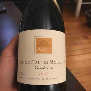 Corton Hautes Mourottes - Domaine D'Ardhuy - gabriel-dardhuy
