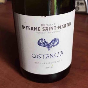 Costancia - La Ferme Saint-Martin - Les Vins de Thomas - Sophie & Thomas Jullien 