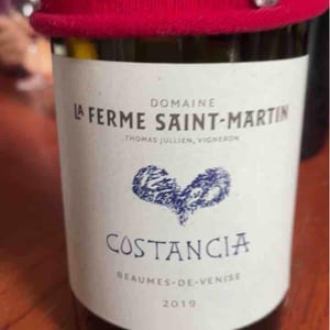 Costancia - La Ferme Saint-Martin - Les Vins de Thomas - sophie-thomas-jullien