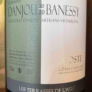 Coste - Domaine Danjou-Banessy - Benoît & Sébastien Danjou
