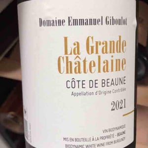 Côte-de-Beaune "La Grande Châtelaine" - Domaine Emmanuel Giboulot - emmanuel-giboulot