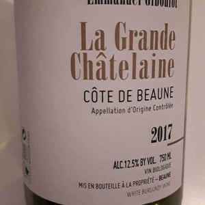 Côte-de-Beaune "La Grande Châtelaine" - Domaine Emmanuel Giboulot - Emmanuel Giboulot 