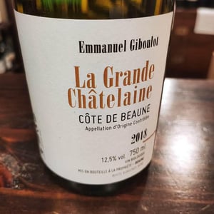 Côte-de-Beaune "La Grande Châtelaine" - Domaine Emmanuel Giboulot - emmanuel-giboulot