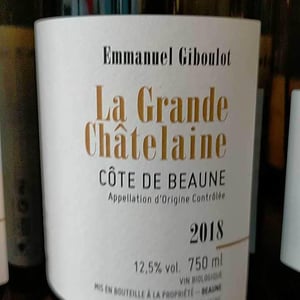 Côte-de-Beaune "La Grande Châtelaine" - Domaine Emmanuel Giboulot - emmanuel-giboulot