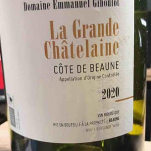Côte-de-Beaune "La Grande Châtelaine" - Domaine Emmanuel Giboulot - emmanuel-giboulot