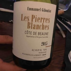 Côte-de-Beaune "Les Pierres Blanches" - Domaine Emmanuel Giboulot - Emmanuel Giboulot 