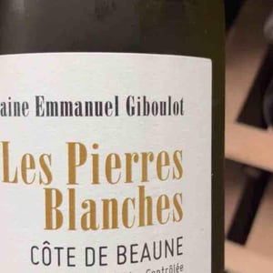 Côte-de-Beaune "Les Pierres Blanches" - Domaine Emmanuel Giboulot - emmanuel-giboulot