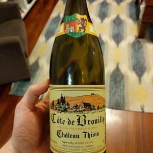 Côte de Brouilly - Chateau Thivin - famille-geoffray