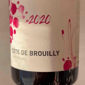 Côte de Brouilly - Alex Foillard - Alex Foillard 