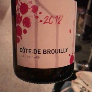 Alex Foillard - Alex Foillard - Côte de Brouilly