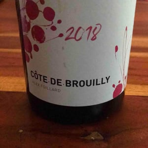 Côte de Brouilly - Alex Foillard - alex-foillard