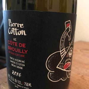 Bonnet-Cotton - Marine Bonnet & Pierre Cotton - Côte de Brouilly